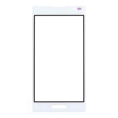 Replacement Front Glass For Lg Optimus L9 P765 White By - Maxbhi Com