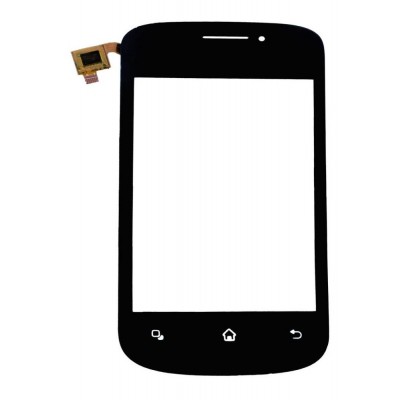 Touch Screen Digitizer For Intex Cloud X3 Black By - Maxbhi Com