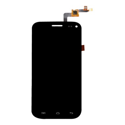 Lcd With Touch Screen For Micromax Canvas Turbo Mini A200 Black By - Maxbhi Com