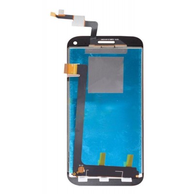 Lcd With Touch Screen For Micromax Canvas Turbo Mini A200 Black By - Maxbhi Com