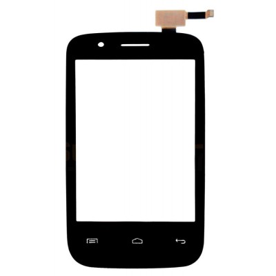 Touch Screen Digitizer For Intex Cloud X5 Black By - Maxbhi Com