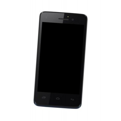 Lcd Frame Middle Chassis For Intex Aqua N7 White By - Maxbhi Com