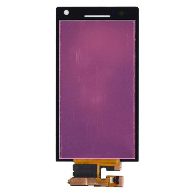 Lcd With Touch Screen For Sony Xperia S Black By - Maxbhi Com