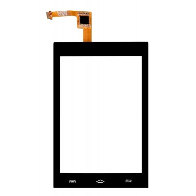 Touch Screen Digitizer For Intex Aqua T2 Black By - Maxbhi Com