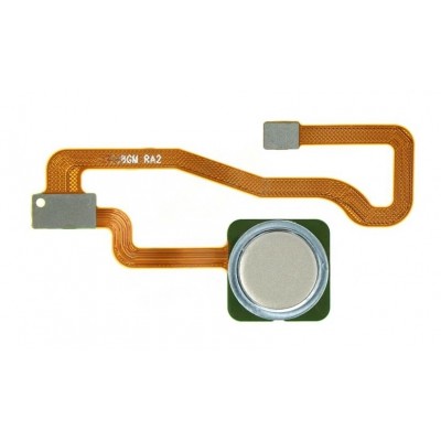 Fingerprint Sensor Flex Cable For Xiaomi Redmi Note 5a Grey By - Maxbhi Com