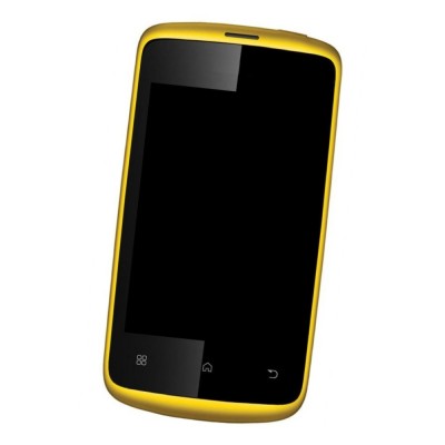 Lcd Frame Middle Chassis For Intex Aqua Marvel Plus Black By - Maxbhi Com