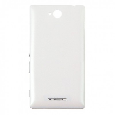 Back Panel Cover For Sony Xperia C S39h White - Maxbhi Com