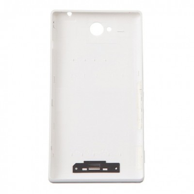 Back Panel Cover For Sony Xperia C S39h White - Maxbhi Com