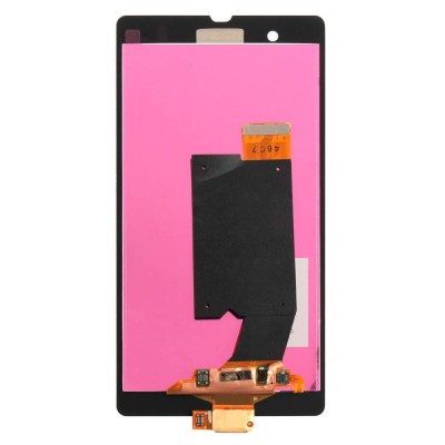 Lcd With Touch Screen For Sony Xperia Z Lt36i Purple By - Maxbhi Com