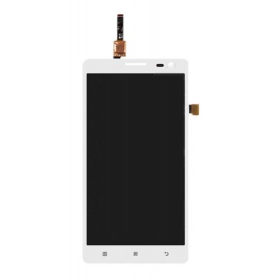 Lcd With Touch Screen For Lenovo S856 White By - Maxbhi Com
