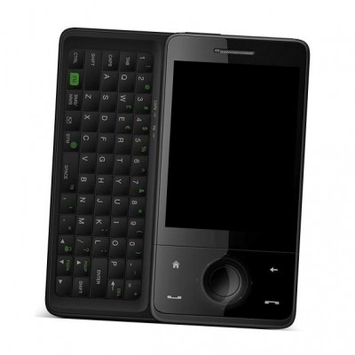 Lcd Frame Middle Chassis For Htc Touch Pro T7272 Black By - Maxbhi Com
