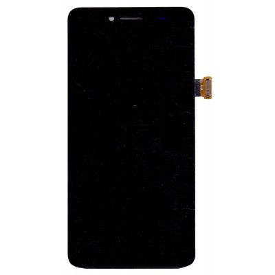 Lcd With Touch Screen For Intex Aqua Genx Black By - Maxbhi Com