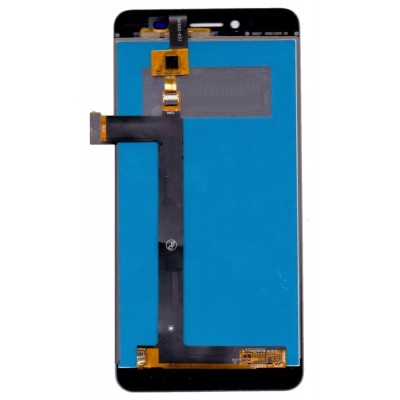 Lcd With Touch Screen For Intex Aqua Genx Black By - Maxbhi Com
