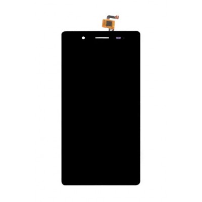 Lcd With Touch Screen For Lava X10 Black By - Maxbhi Com