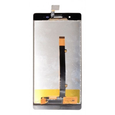 Lcd With Touch Screen For Lava X10 Black By - Maxbhi Com