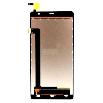 Lcd With Touch Screen For Leagoo Elite 4 Black By - Maxbhi Com