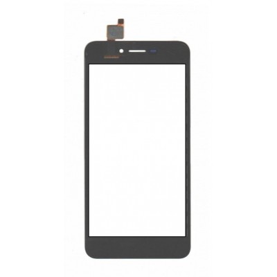 Touch Screen Digitizer For Intex Aqua Zenith Black By - Maxbhi Com
