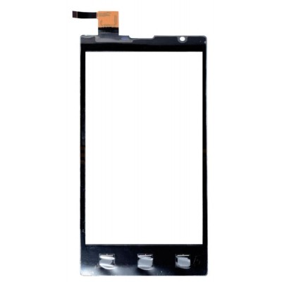 Touch Screen Digitizer For Spice Stellar Mi508 Black By - Maxbhi Com