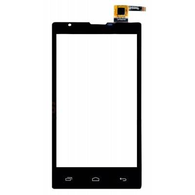 Touch Screen Digitizer For Spice Stellar Mi508 Black By - Maxbhi Com