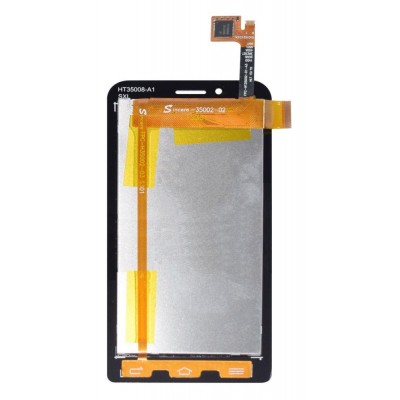 Lcd With Touch Screen For Micromax Bolt S301 Black By - Maxbhi Com