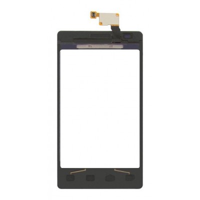 Touch Screen Digitizer For Lg Optimus L5 Dual E615 Black By - Maxbhi Com
