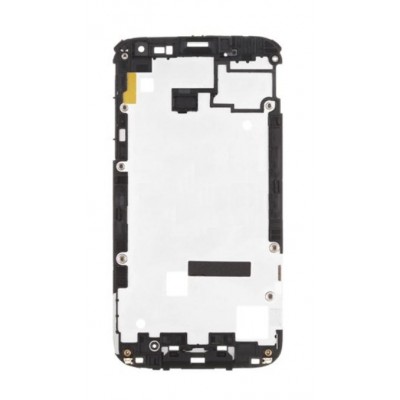 Lcd Frame Middle Chassis For Htc Sensation Xl G21 X315e Black By - Maxbhi Com