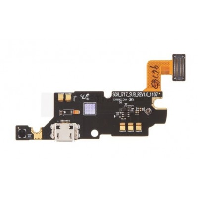 Charging Connector Flex Pcb Board For Samsung Galaxy Note I717 By - Maxbhi Com