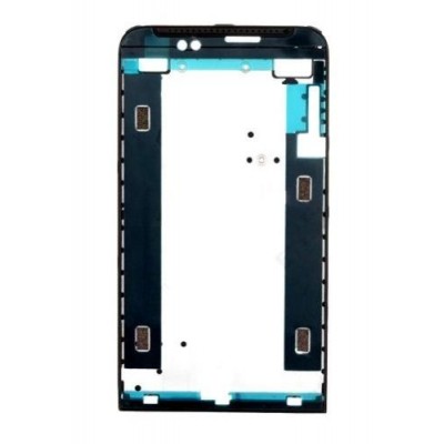 Lcd Frame Middle Chassis For Htc One V T320e G24 Black By - Maxbhi Com