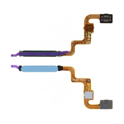 Fingerprint Sensor Flex Cable For Xiaomi Redmi Note 12 4g Blue By - Maxbhi Com