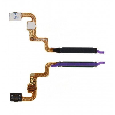 Fingerprint Sensor Flex Cable For Xiaomi Redmi Note 12 4g White By - Maxbhi Com
