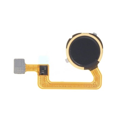 Fingerprint Sensor Flex Cable For Xiaomi Redmi 12c Black By - Maxbhi Com