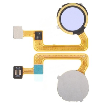 Fingerprint Sensor Flex Cable For Xiaomi Redmi 12c Purple By - Maxbhi Com