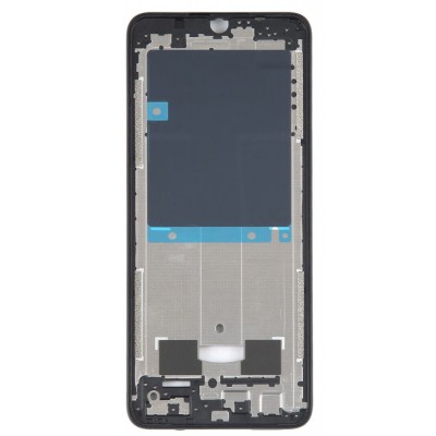 Lcd Frame Middle Chassis For Xiaomi Redmi 12c Black By - Maxbhi Com