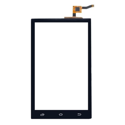 Touch Screen Digitizer For Spice Stellar Xlife M5 Plus Silver By - Maxbhi Com
