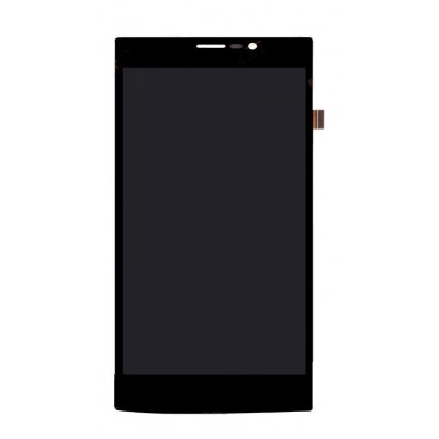 Lcd With Touch Screen For Micromax Canvas Play 4g Q469 Black By - Maxbhi Com