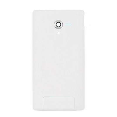 Back Panel Cover For Sony Xperia Zl Lte White - Maxbhi Com