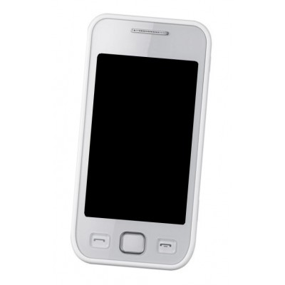 Lcd Frame Middle Chassis For Samsung Wave 575 S5753 Black By - Maxbhi Com
