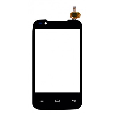 Touch Screen Digitizer For Lava Iris 356 Black By - Maxbhi Com