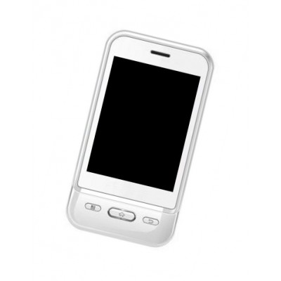 Lcd Frame Middle Chassis For Micromax A50 Ninja White By - Maxbhi Com