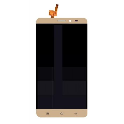 Lcd With Touch Screen For Celkon Diamond 4g Plus Gold By - Maxbhi Com