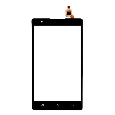 Touch Screen Digitizer For Intex Aqua M5 Black By - Maxbhi Com