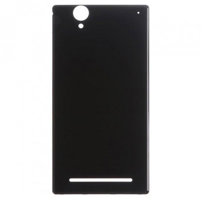 Back Panel Cover For Sony Xperia T2 Ultra Dual Sim D5322 Black - Maxbhi Com