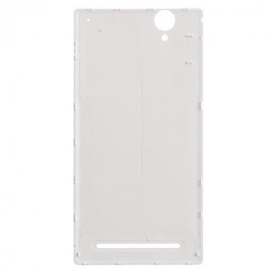 Back Panel Cover For Sony Xperia T2 Ultra Dual Sim D5322 White - Maxbhi Com