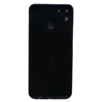 Back Panel Cover For Realme C12 Blue - Maxbhi Com