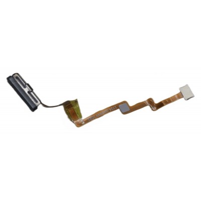 Fingerprint Sensor Flex Cable For Xiaomi Mi 11x Pro Black By - Maxbhi Com