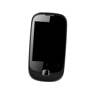 Lcd Frame Middle Chassis For Huawei Ascend Y100 U8185 Black By - Maxbhi Com