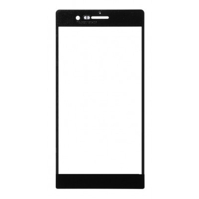 Replacement Front Glass For Huawei Ascend P7 With Dual Sim Black By - Maxbhi Com