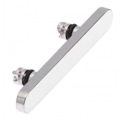 Power Button Outer For Apple Iphone 13 Pro Max Silver By - Maxbhi Com