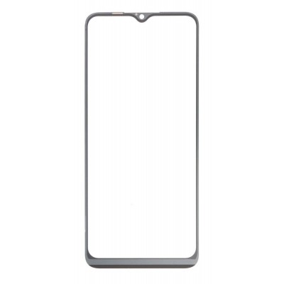 Replacement Front Glass For Oppo A16 Black By - Maxbhi Com