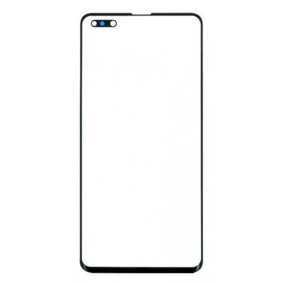 Replacement Front Glass For Samsung Galaxy S10 5g Black By - Maxbhi Com
